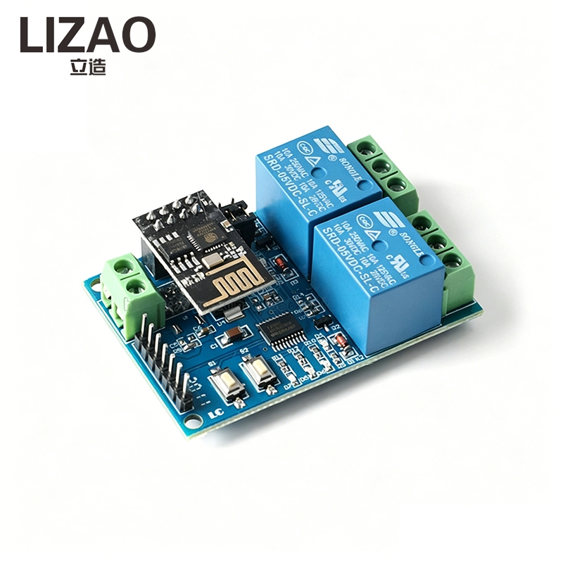 Smart Home Model Project - Modul Relay WiFi ESP8266 ESP-01, Sakelar