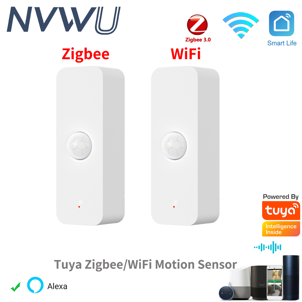 Smart Home Networking - Zigbee PIR Sensor gerak WiFi, detektor
