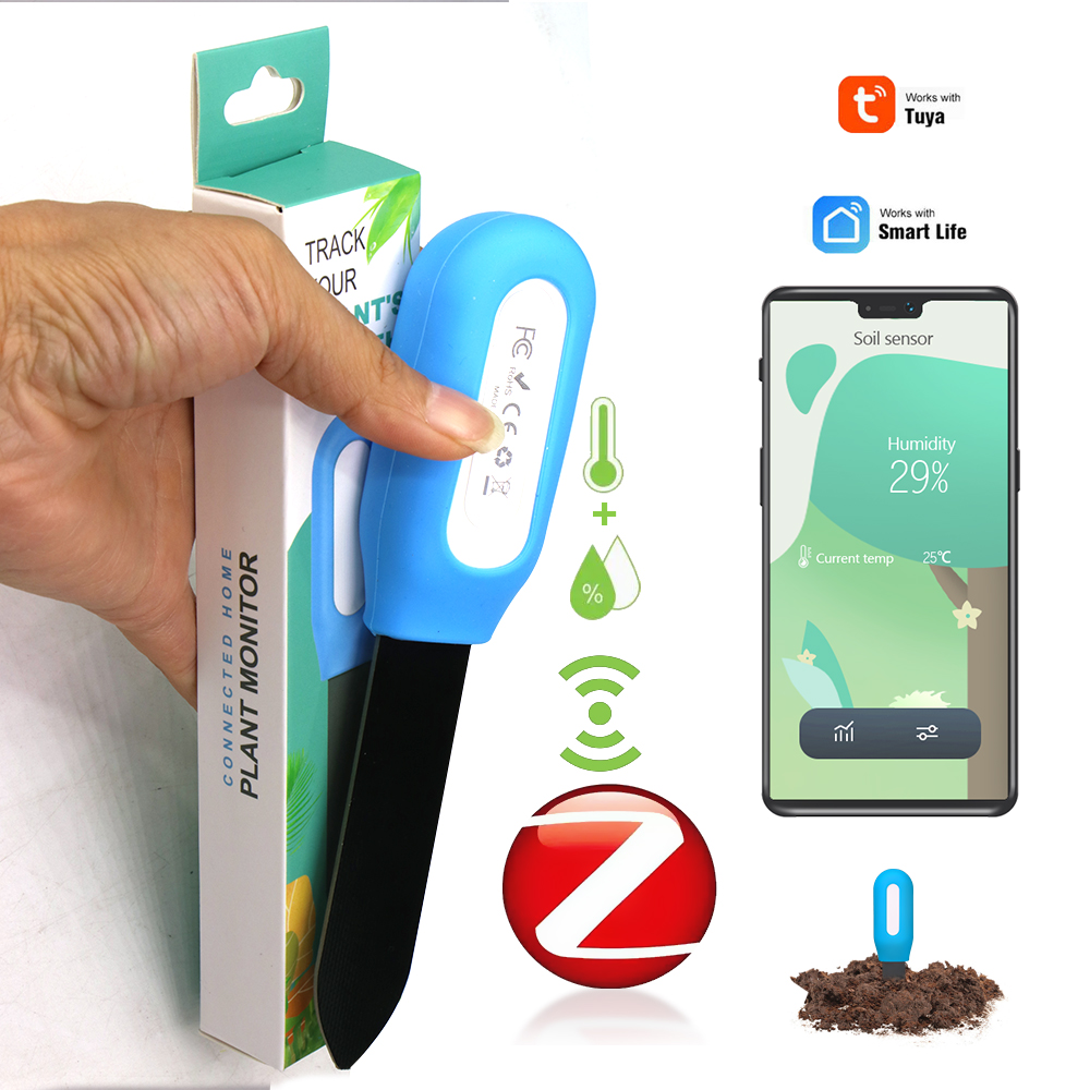 Smart Home Monitoring - Sensor Tanah Zigbee Pintar untuk Tanaman