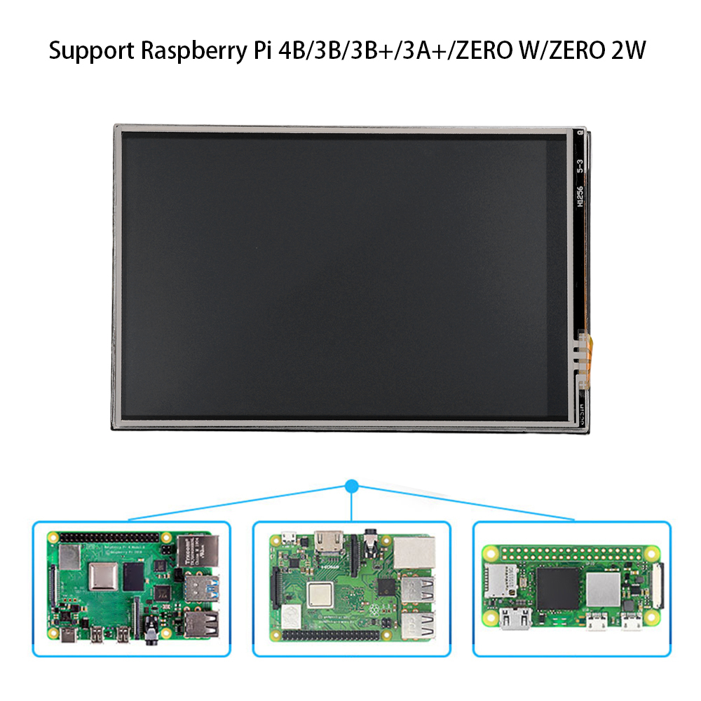 Smart Home Model Project - Layar Sentuh TFT 3,5 Inci untuk