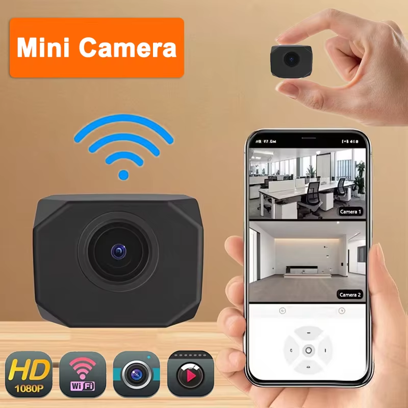 Smart Home Monitoring - Kamera Keamanan WiFi 4K HD untuk