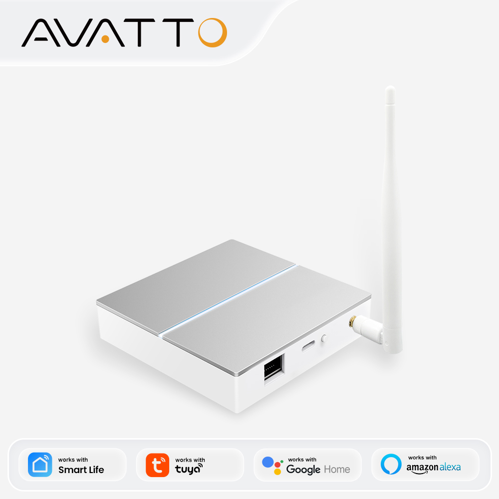 Smart Home For Living - AVATTO Tuya Zigbee Smart Wired Gateway