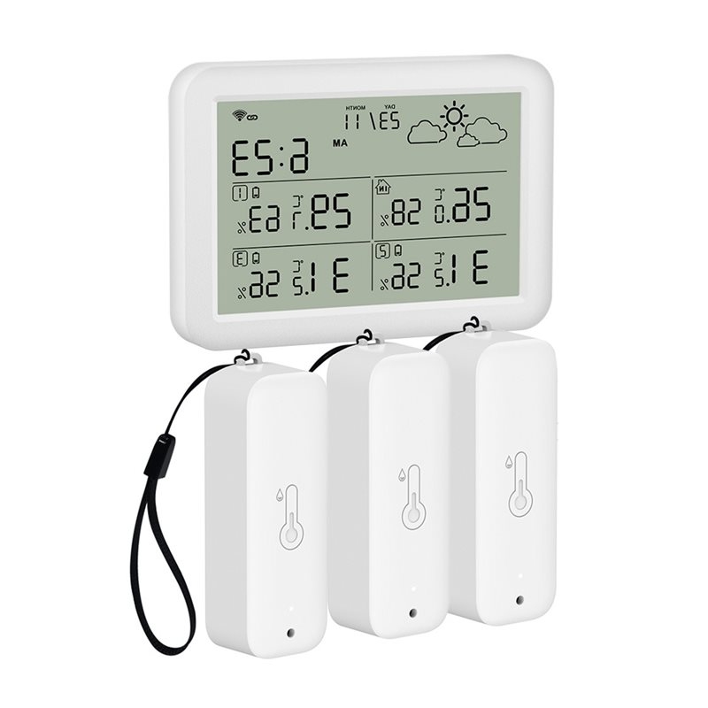 Smart Home Monitoring - A69EWifi Remote Tuya Smart Hygrometer Thermometer