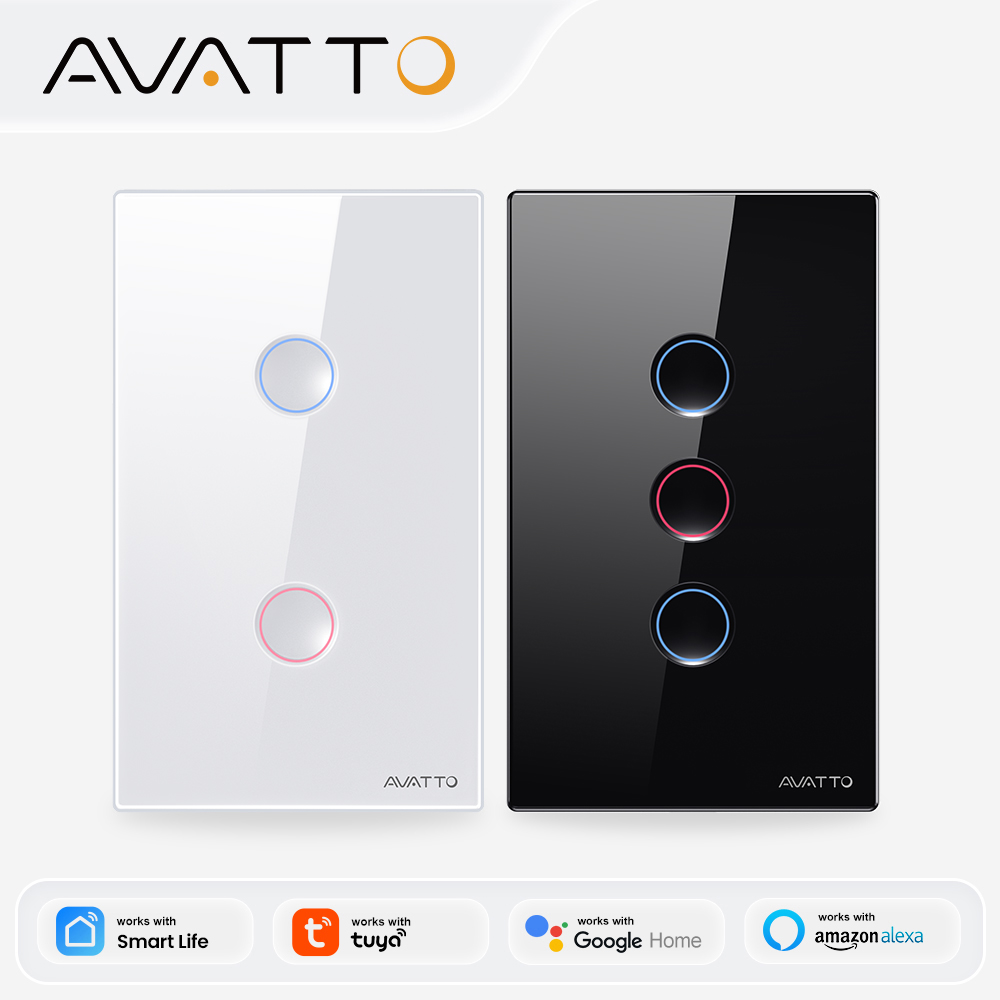Smart Home For Living - AVATTO 1/2/3/4 Gang ZigBee Saklar Lampu