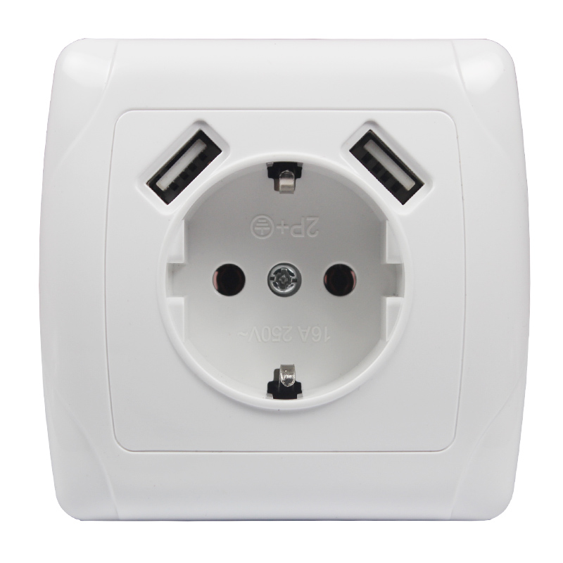Smart Wall Socket - Stop Kontak Elektronik Dinding 5V2A, Stop
