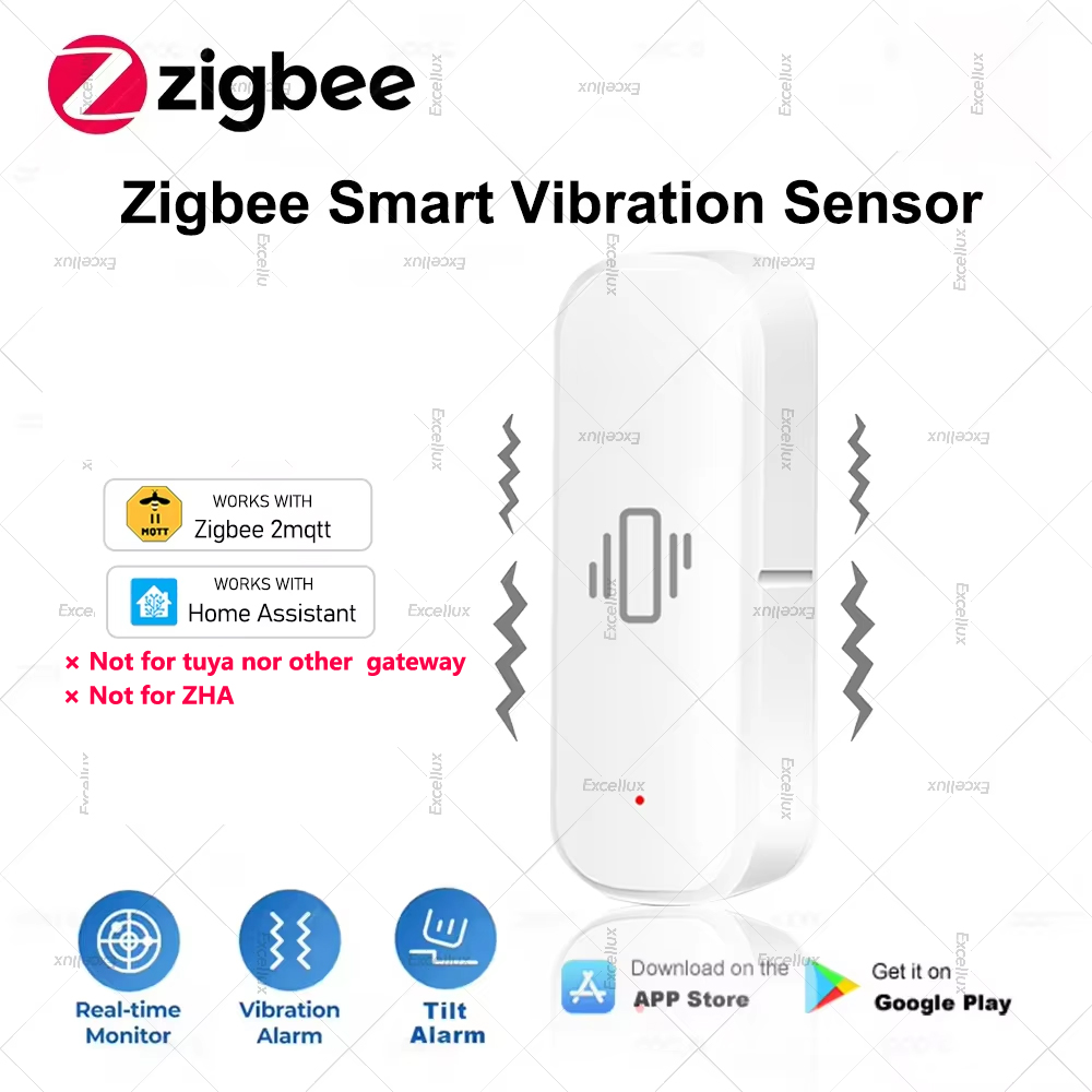 Smart Home Monitoring - Zigbee Sensor Getaran Pintar Perlindungan Keamanan