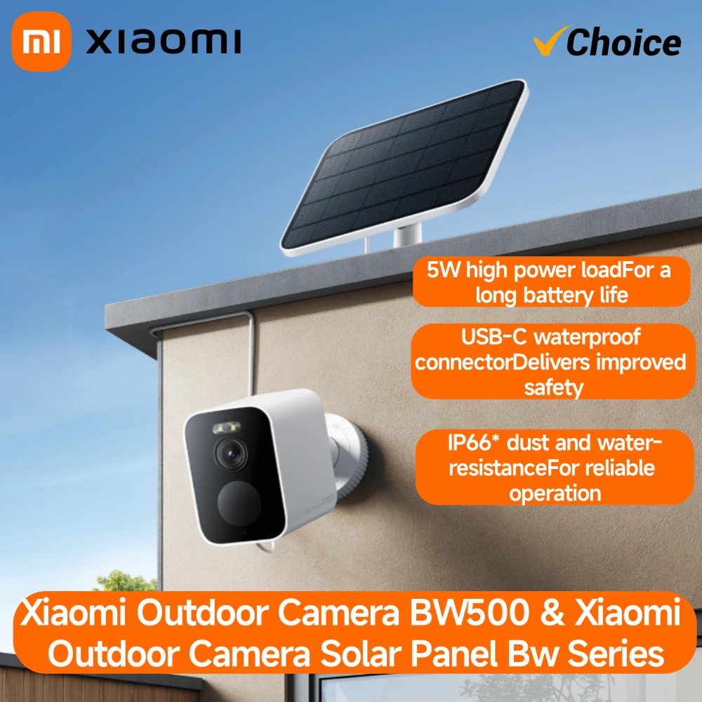 Smart Home Zestaw - Xiaomi BW500 Kamera Luar Ruangan 2.5K