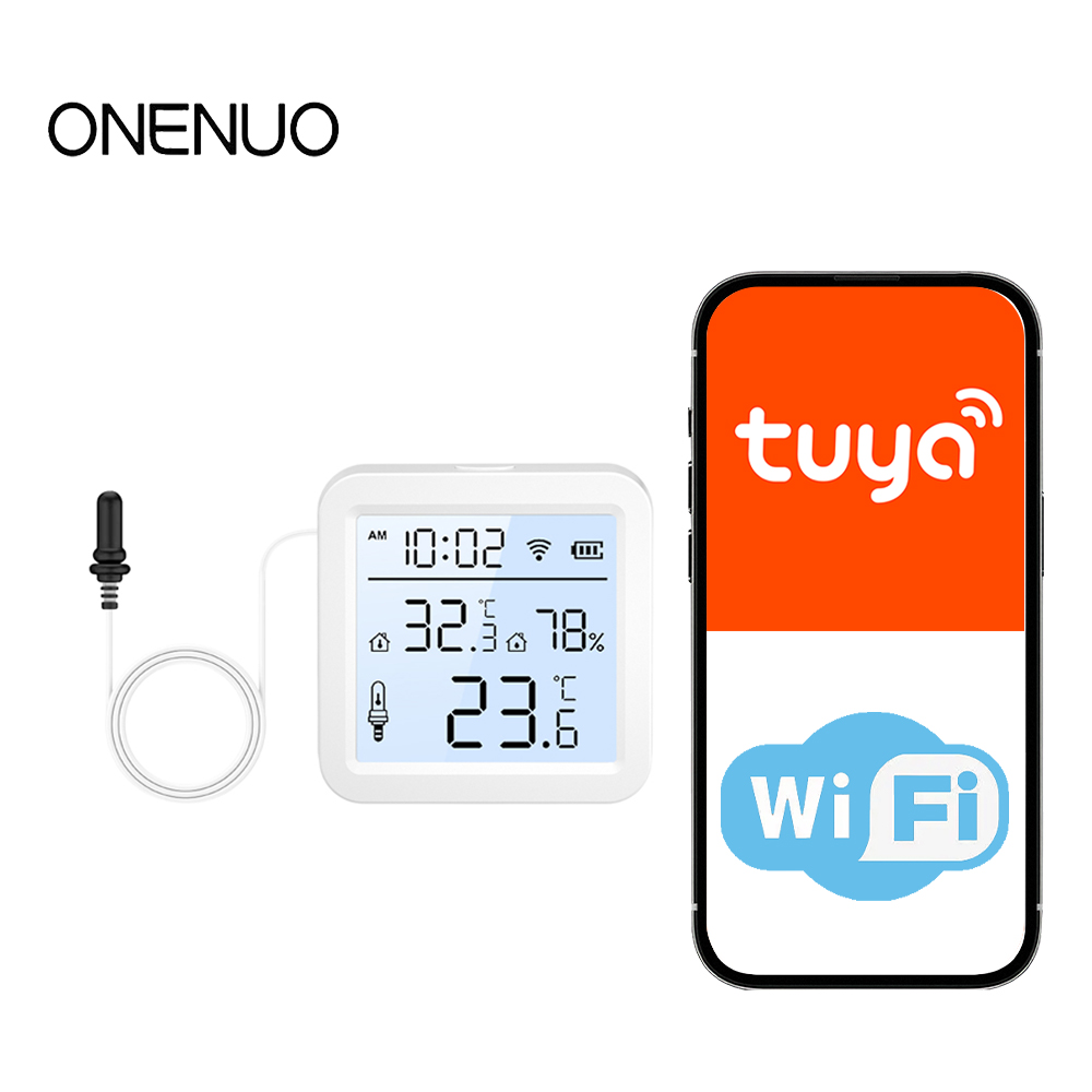 Smart Home Monitoring - Sensor Suhu dan Kelembapan WiFi dengan