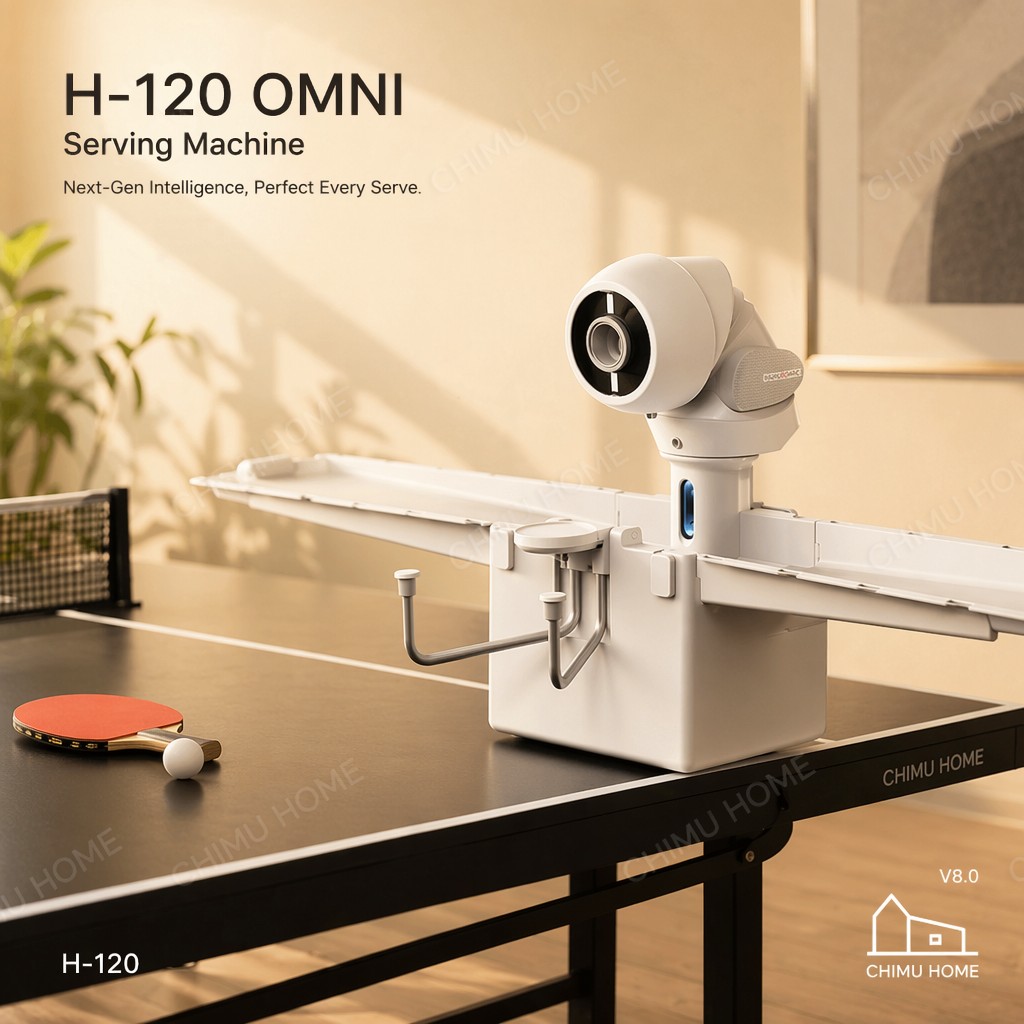 Smart Home Trainer - 【CHIMU HOME】Mesin Penyajian Bola Tenis Meja