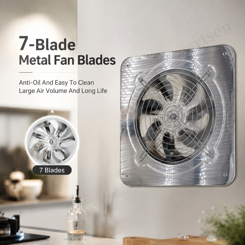 Kipas Ventilasi Pembuangan Uda - Smart Bathroom Fan ulasan dan harga