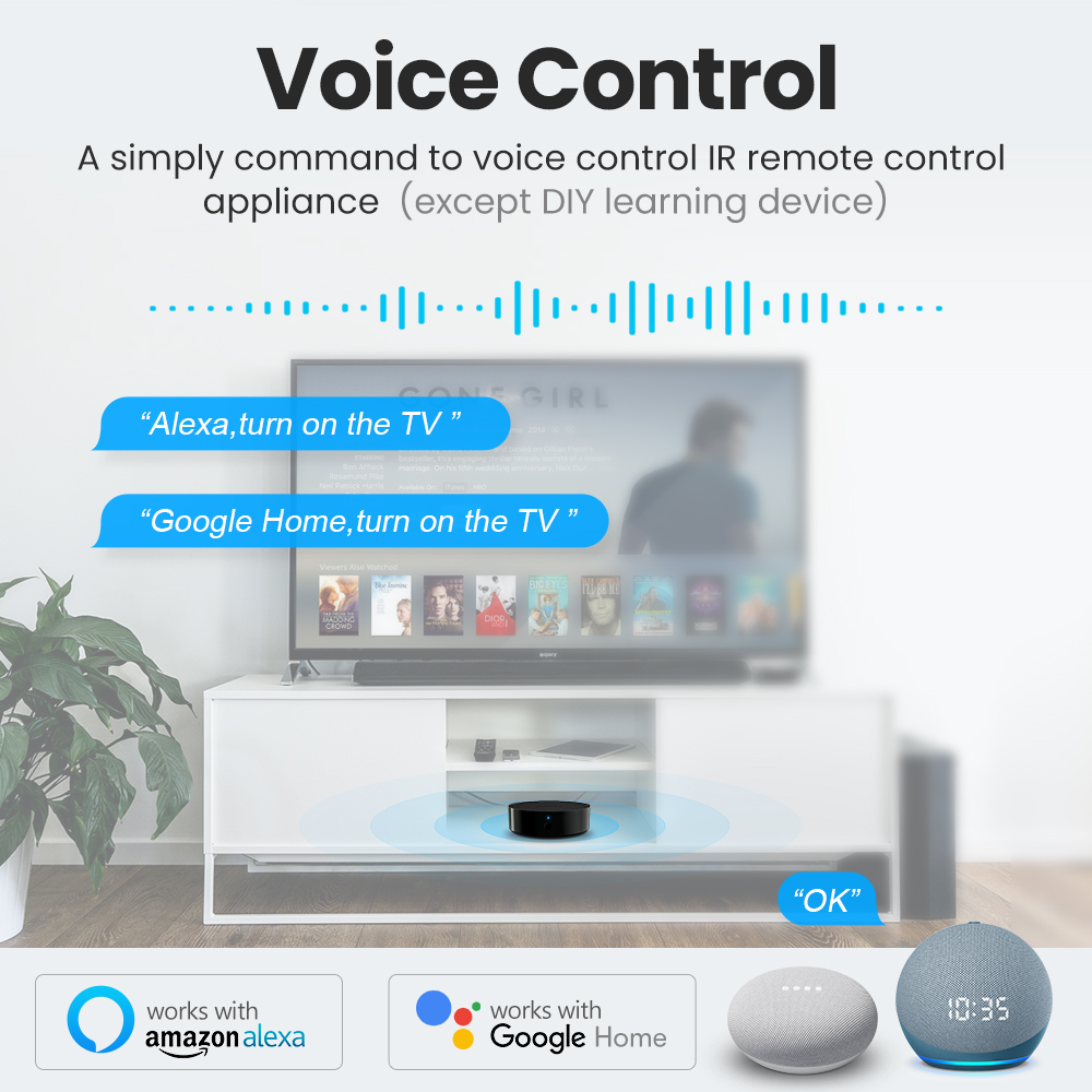 AVATTO Tuya WiFi IR Remote Con - Smart Home Lg ulasan dan harga
