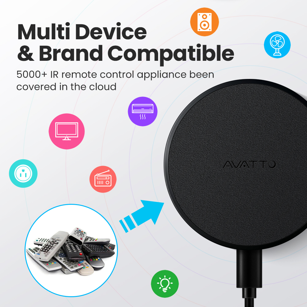 AVATTO Tuya WiFi IR Remote Con - Smart Home Lg ulasan dan harga