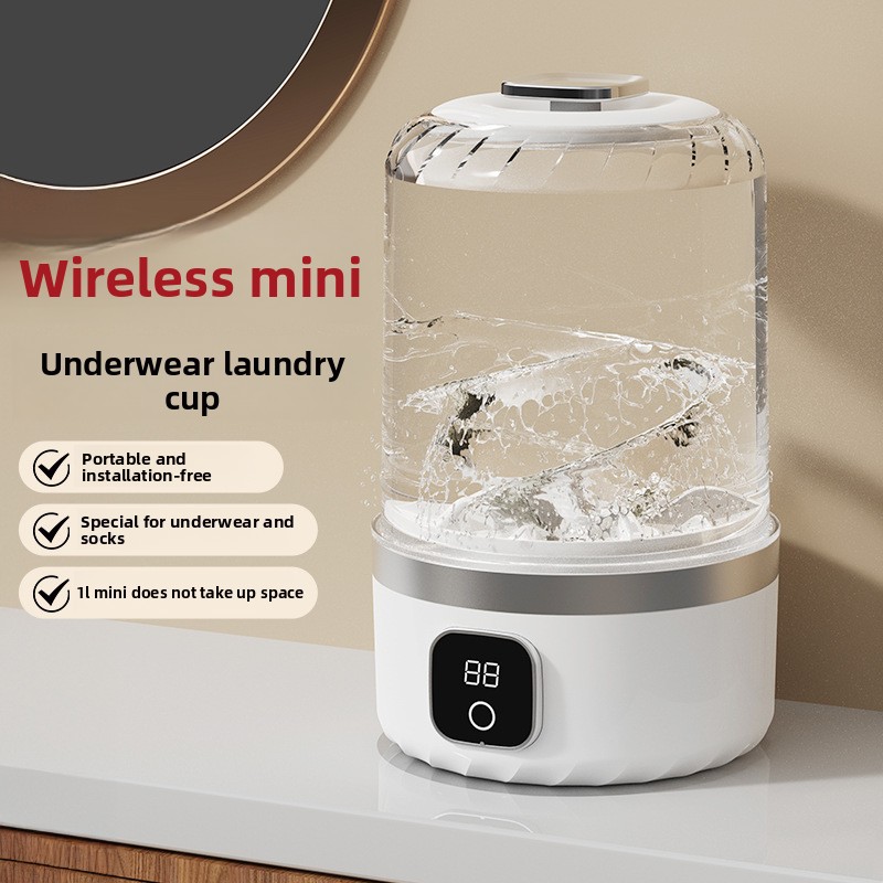 Mesin Cuci Mini USB Portabel u - Smart Home Laundry ulasan dan harga