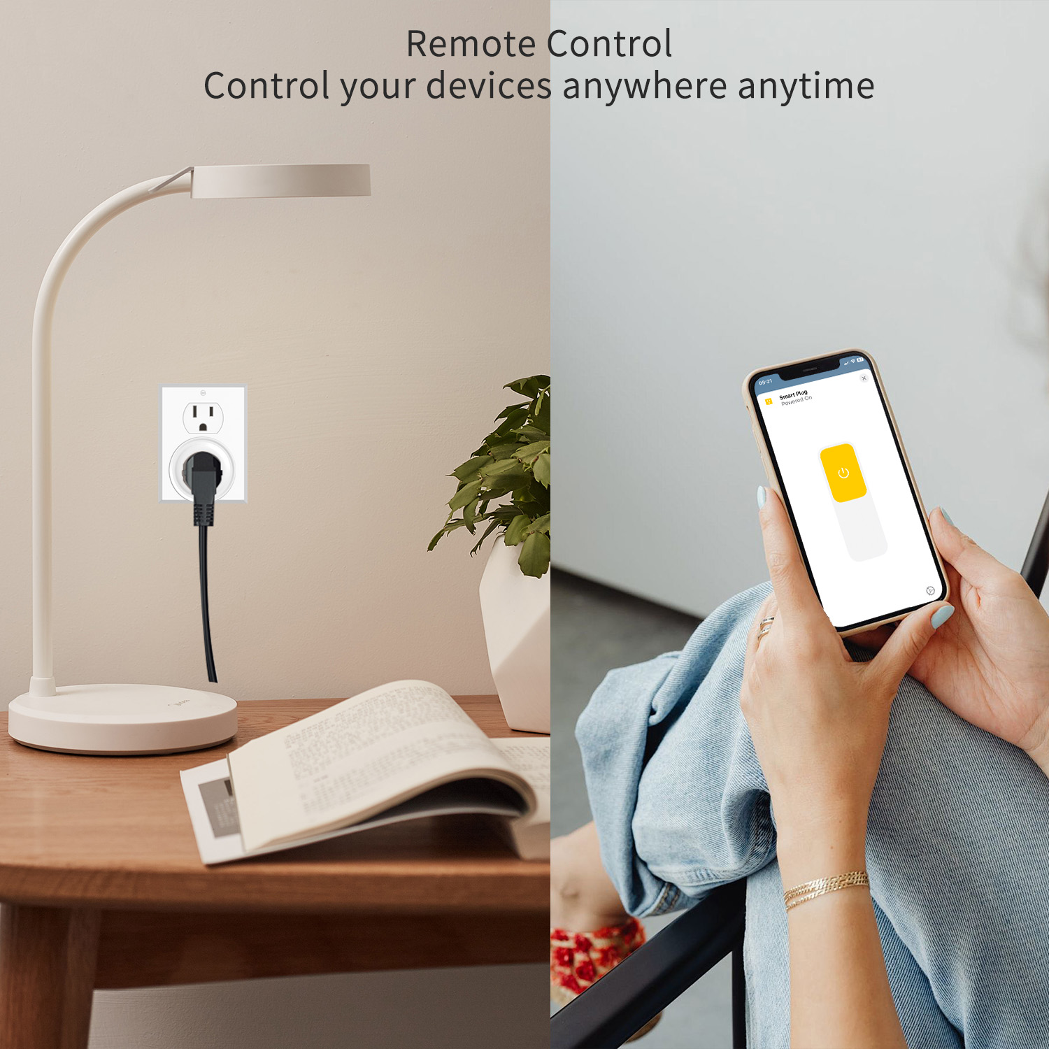 Stop Kontak Pintar WiFi HomeKi - Smart Wall Socket ulasan dan harga