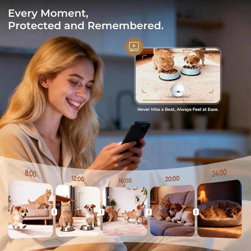 Kamera Robot Hewan Peliharaan  - Smart Home Monitoring ulasan dan harga