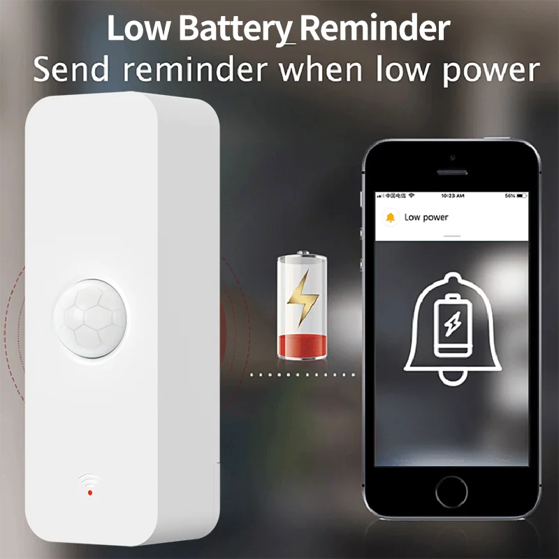 Zigbee PIR Sensor gerak WiFi,  - Smart Home Networking ulasan dan harga