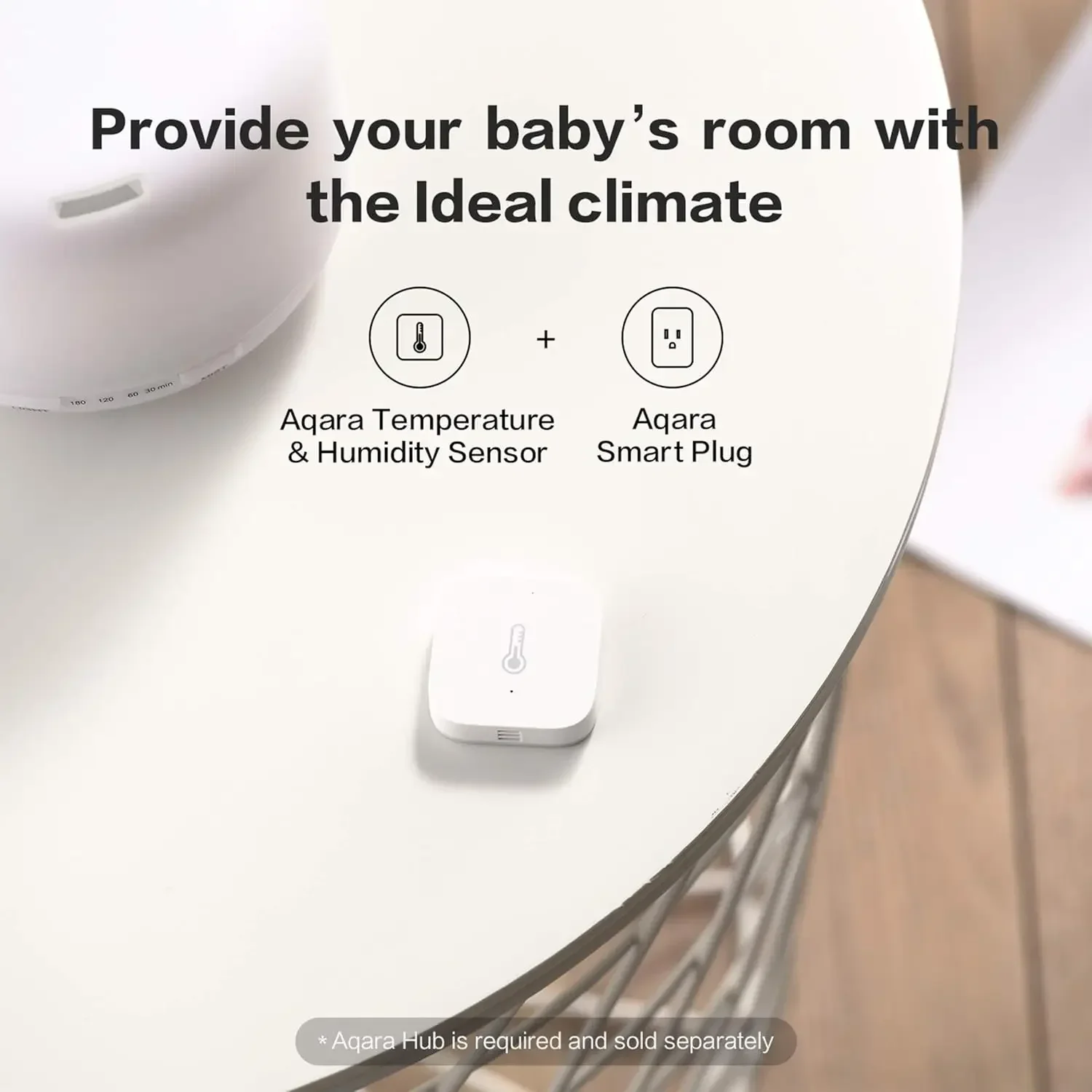 Sensor Suhu Aqara Zigbee Senso - Smart Home Apple ulasan dan harga