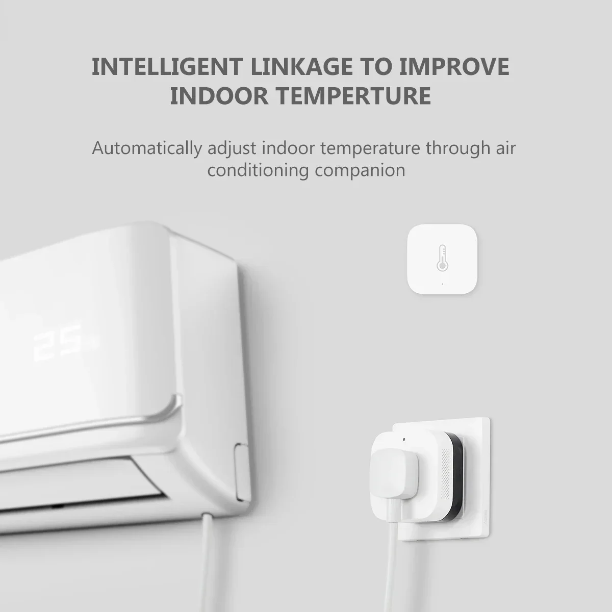 Sensor Suhu Aqara Zigbee Senso - Smart Home Apple ulasan dan harga