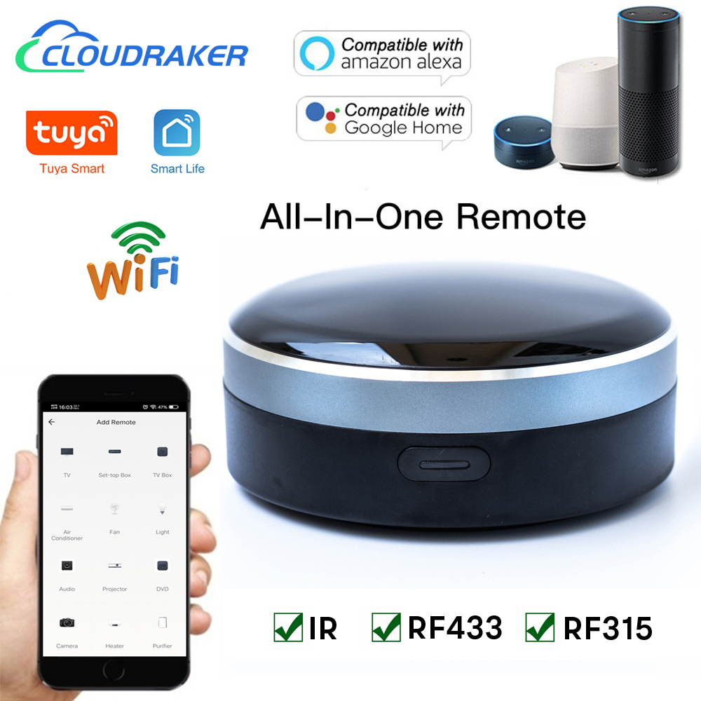 Tuya IR RF 433/315 Remote Cont - Smart Home Apple ulasan dan harga