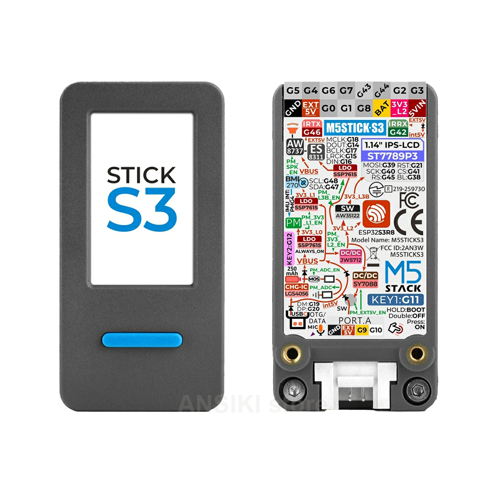 M5Stack M5StickS3 ESP32-S3 Kit - Smart Home Monitoring ulasan dan harga