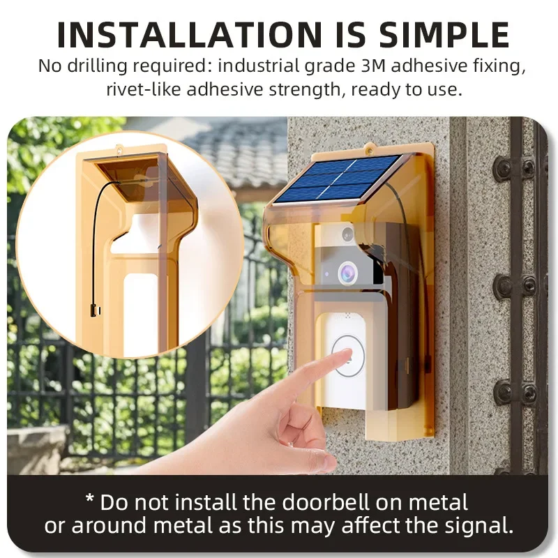 Bel Pintu Pintar Nirkabel 2026 - Wifi Doorbell Camera ulasan dan harga