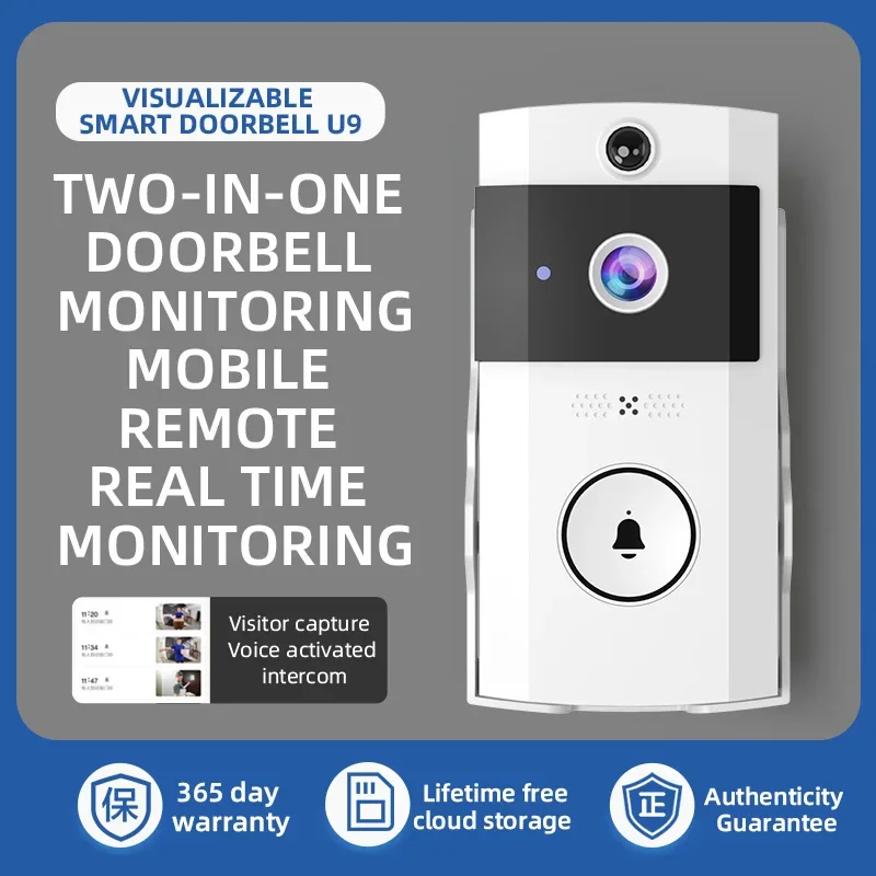 Bel Pintu Pintar Nirkabel 2026 - Wifi Doorbell Camera ulasan dan harga