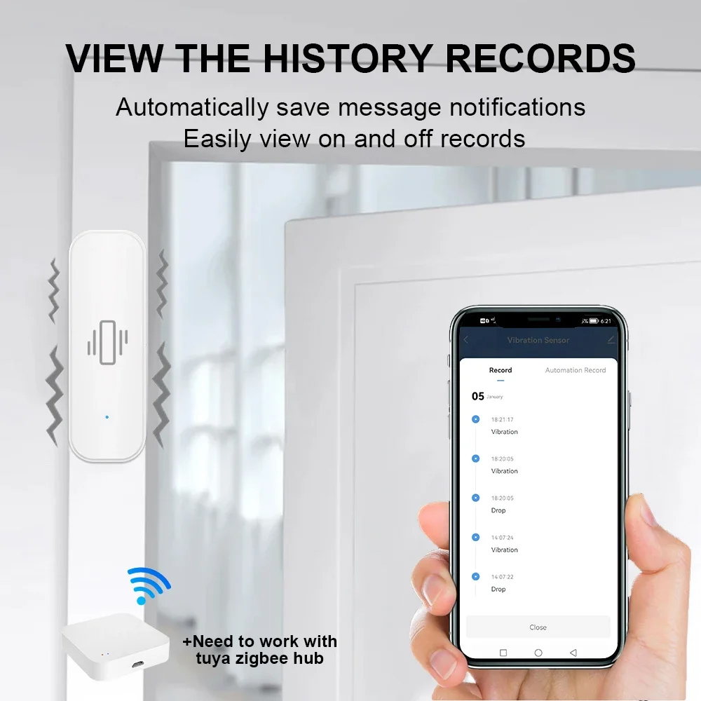 Aplikasi Sensor Getaran ZigBee - Smart Home Monitoring ulasan dan harga