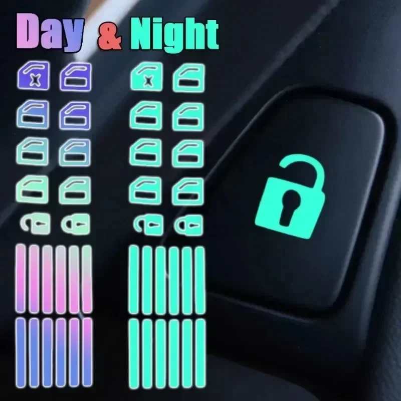 1 Set Stiker Tombol Mobil Meny - Smart Home Green ulasan dan harga