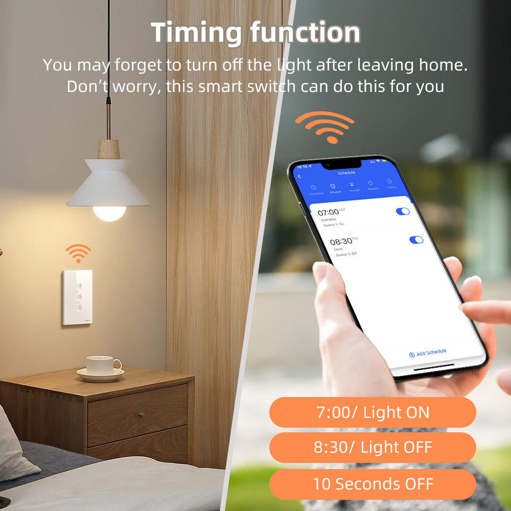 AVATTO Smart Zigbee Touch Groo - Smart Home Green ulasan dan harga