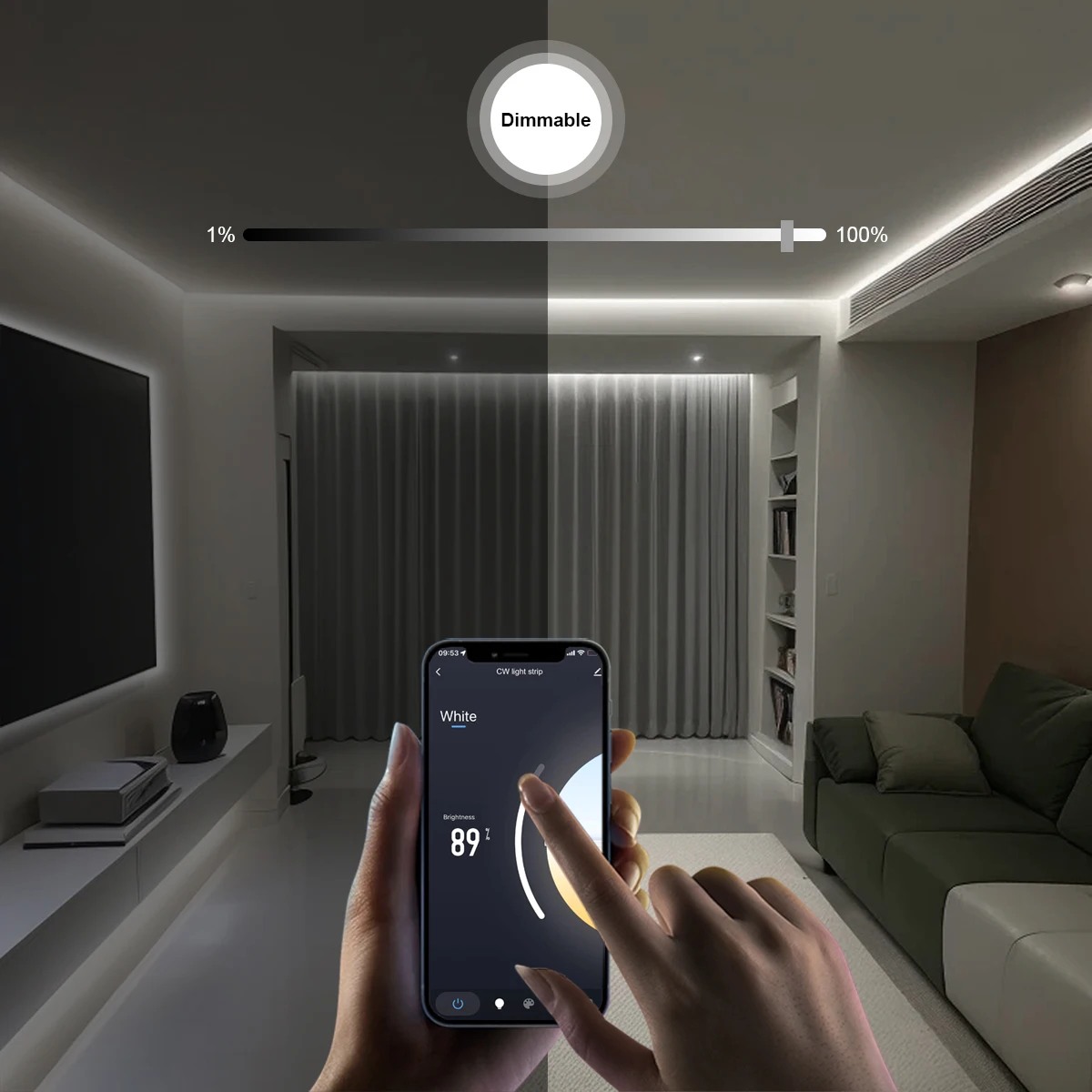 Zigbee 3.0 CCT 2700K-6500K Lam - Alexa Compatible Bulb ulasan dan harga