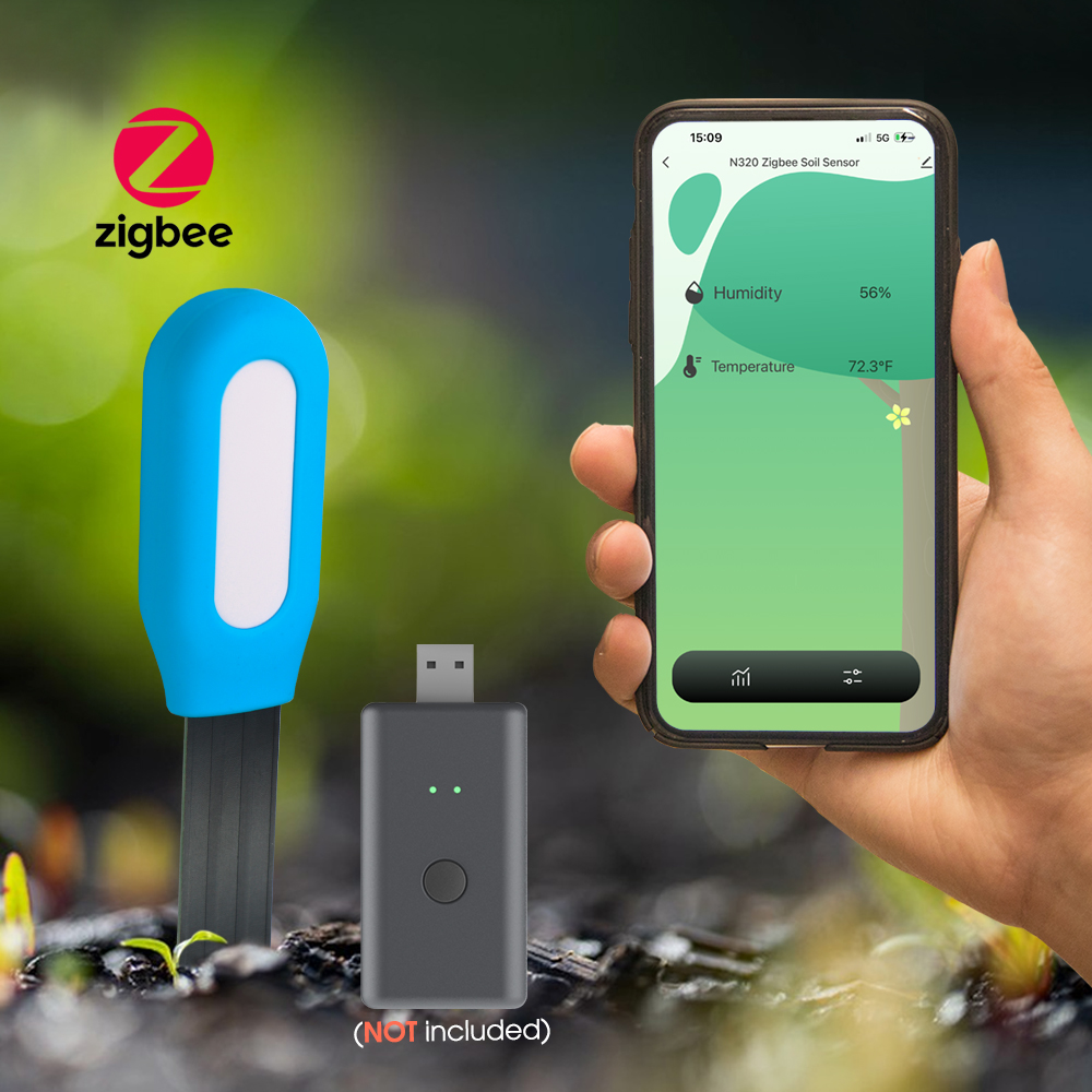 1 Buah Sensor Tanah Tuya Zigbe - Smart Home Monitoring ulasan dan harga