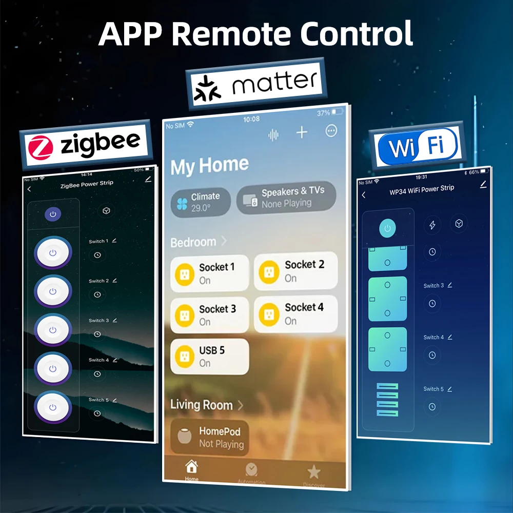 BORUIDAPLS ZigBee Matter WiFi  - Smart Home Apple ulasan dan harga