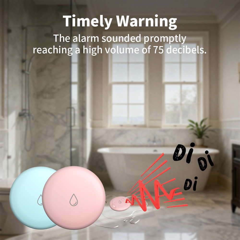 Sensor Kebocoran Zigbee Detekt - Smart Home Green ulasan dan harga
