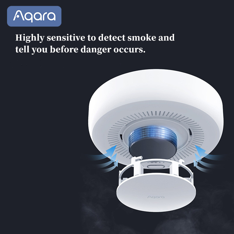 Sensor Detektor Asap Pintar Aq - Smart Home Zestaw ulasan dan harga