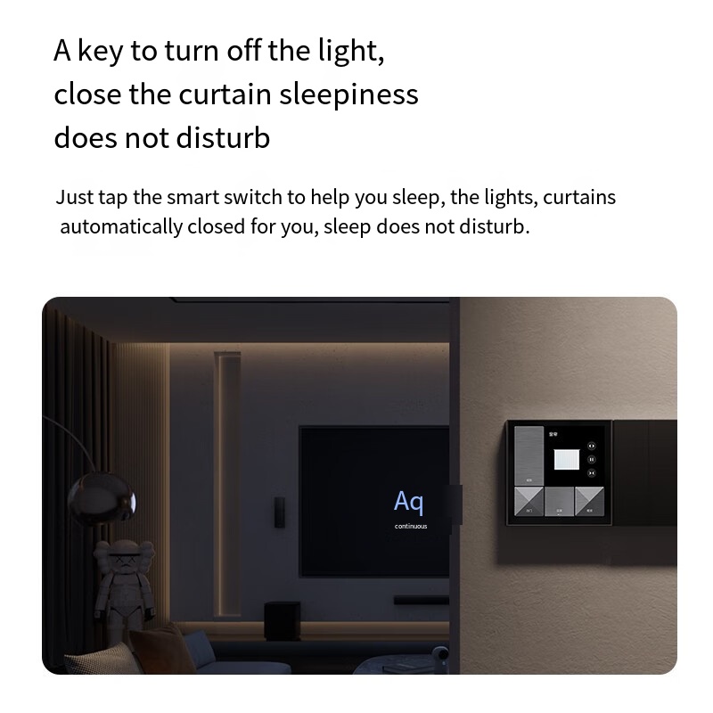 Aqara saklar Pintar S1E, kontr - Smart Home Apple ulasan dan harga