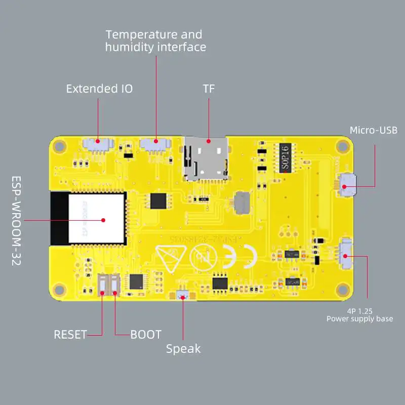 ESP32-3248S035 Modul Layar LCD - Smart Home Monitoring ulasan dan harga