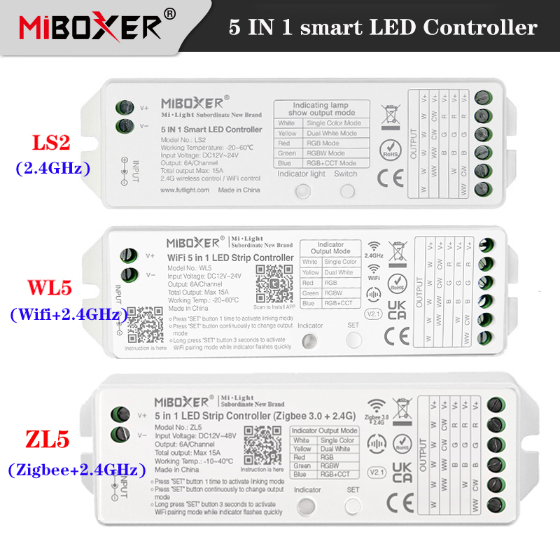 Mibox kontroler LED 5 dalam 1, - Alexa Compatible Bulb ulasan dan harga