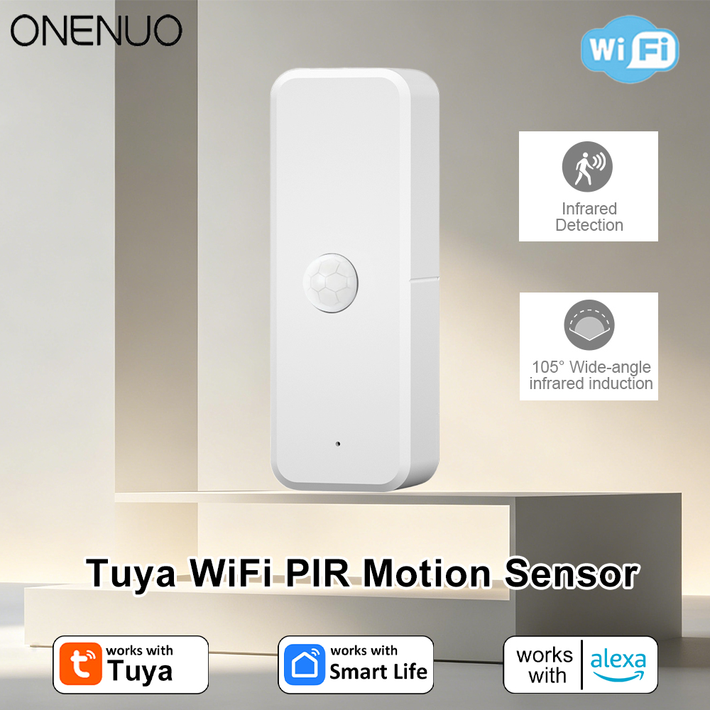 Detektor Gerakan PIR WiFi Tuya - Smart Home Networking ulasan dan harga