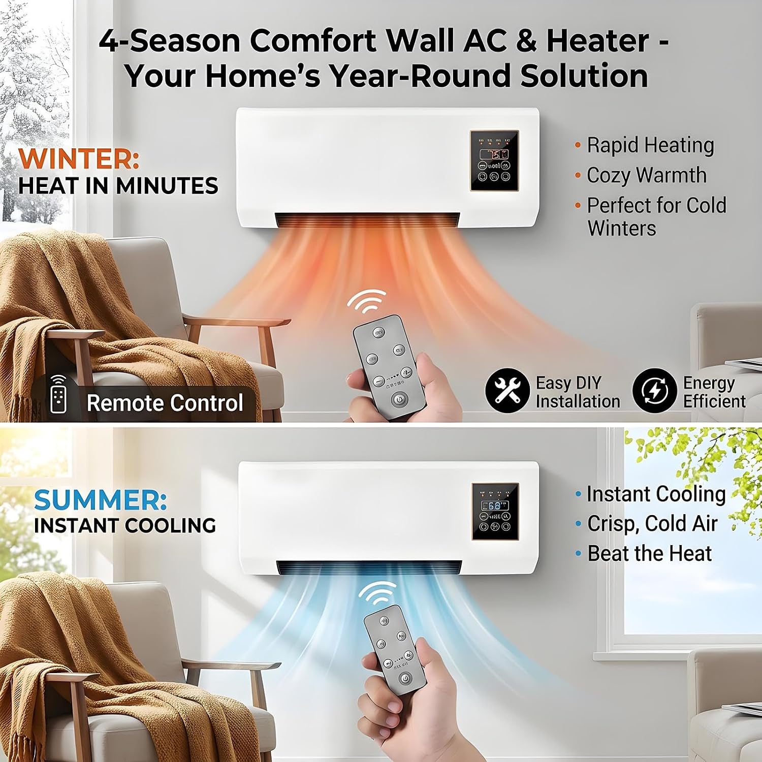 Kipas AC Portabel yang Dipasan - Smart Bathroom Fan ulasan dan harga