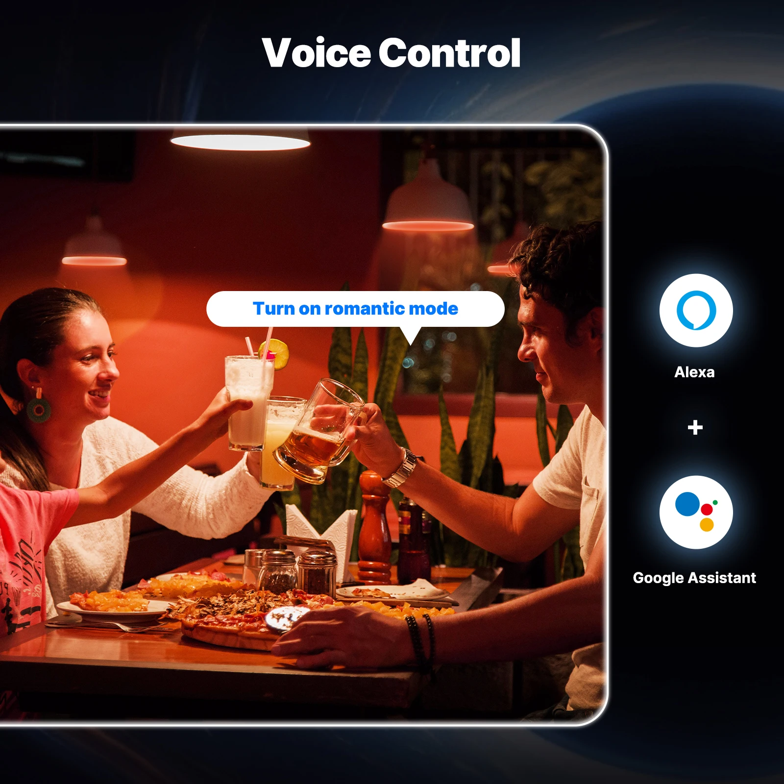 MOES Tuya Bohlam LED Pintar Wi - Alexa Compatible Bulb ulasan dan harga