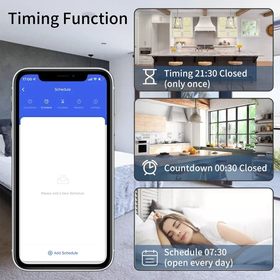Tuya Wifi Smart Switch RF 433M - Alexa Compatible Bulb ulasan dan harga