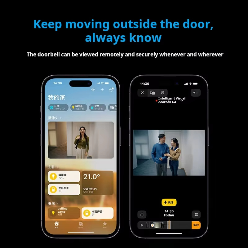 Aqara Smart Video Doorbell G4  - Smart Home Video Doorbell App ulasan dan harga