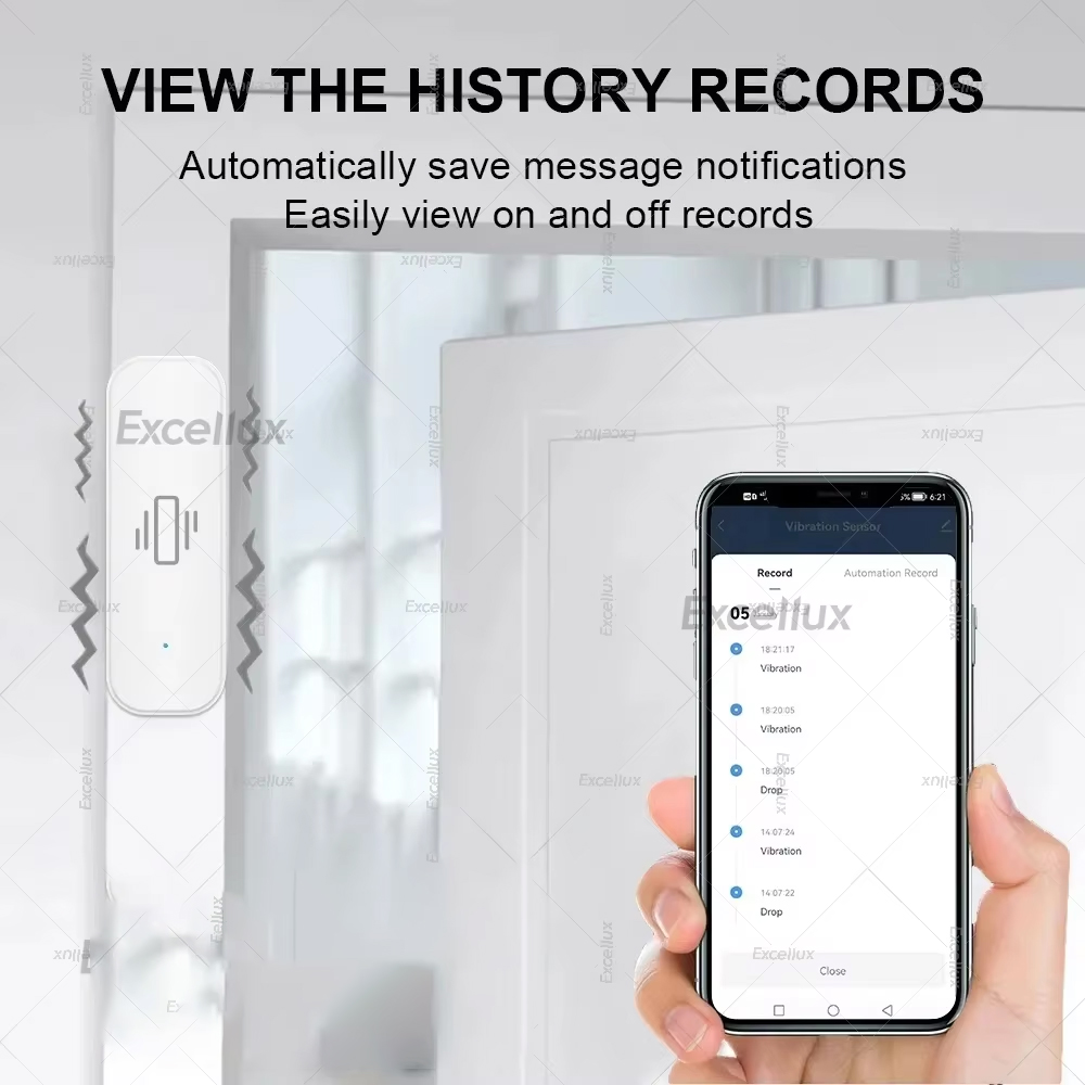 Zigbee Sensor Getaran Pintar P - Smart Home Monitoring ulasan dan harga