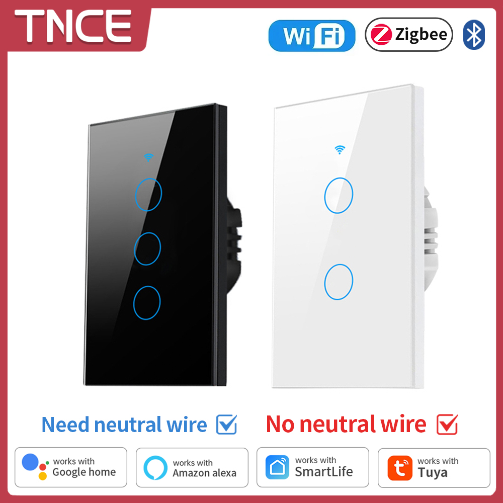TNCE Tuya WiFi/Zigbee saklar l - Smart Home Networking ulasan dan harga