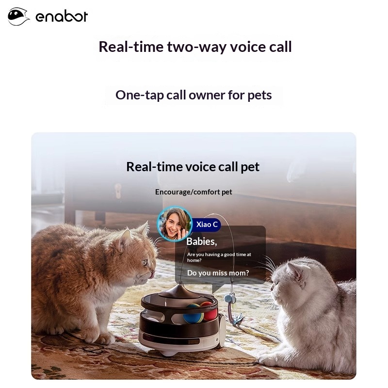 Enabot ROLA PetPal Robot Hewan - Smart Home Monitoring ulasan dan harga