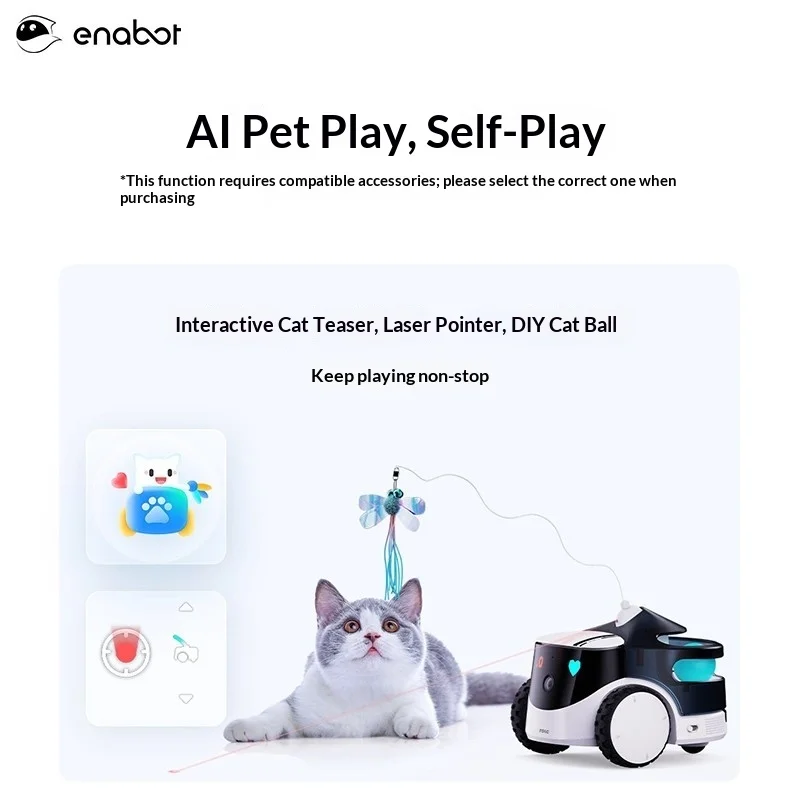 Enabot ROLA PetPal Robot Hewan - Smart Home Monitoring ulasan dan harga