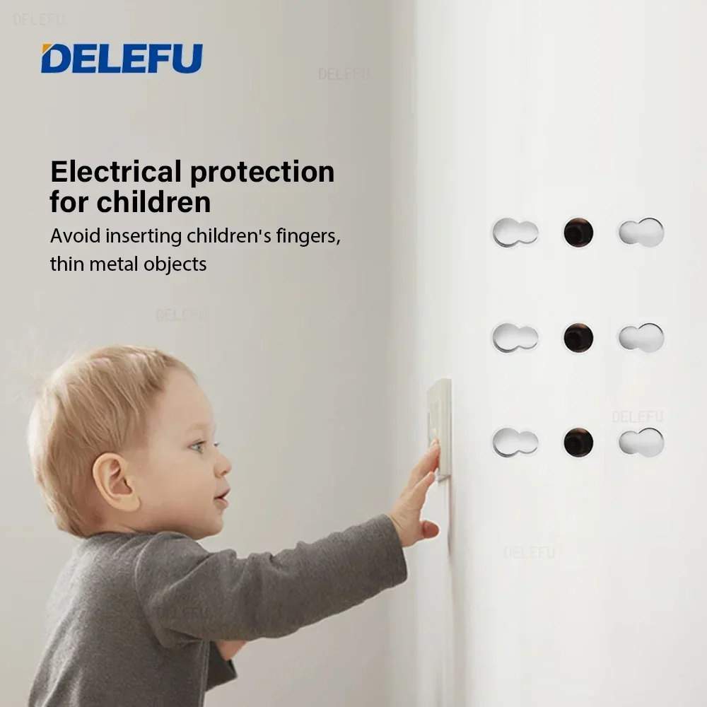 Stop Kontak Dinding DELEFU Bla - Smart Wall Socket ulasan dan harga