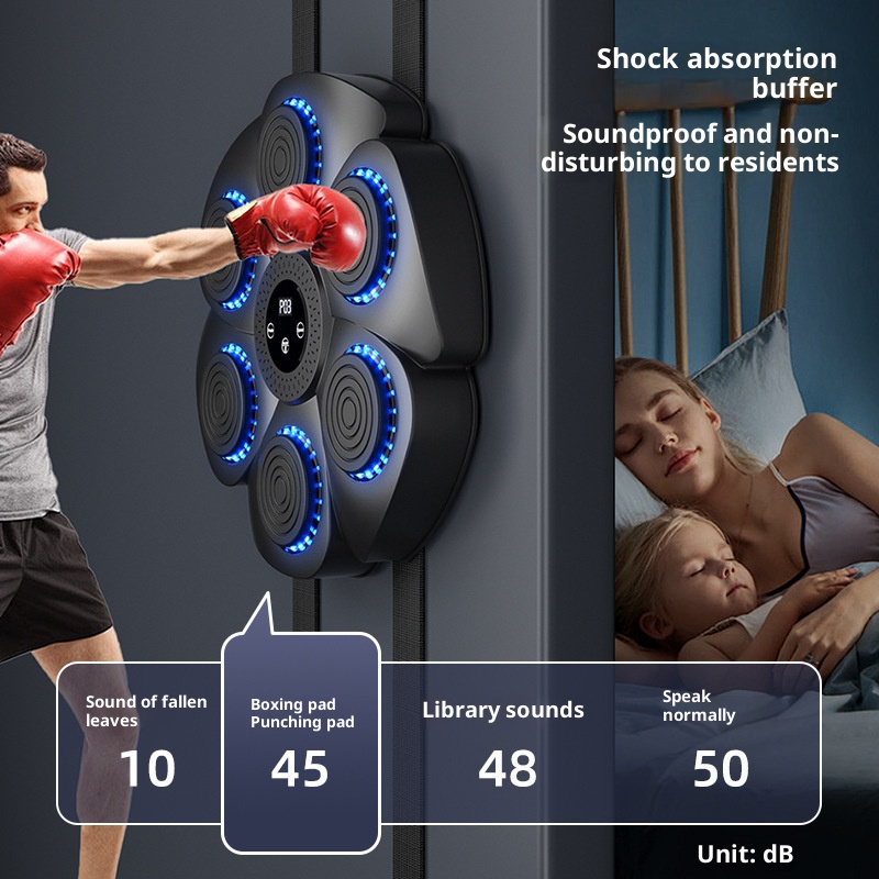 Alat Pelatih Tinju Musik LED P - Smart Home Trainer ulasan dan harga
