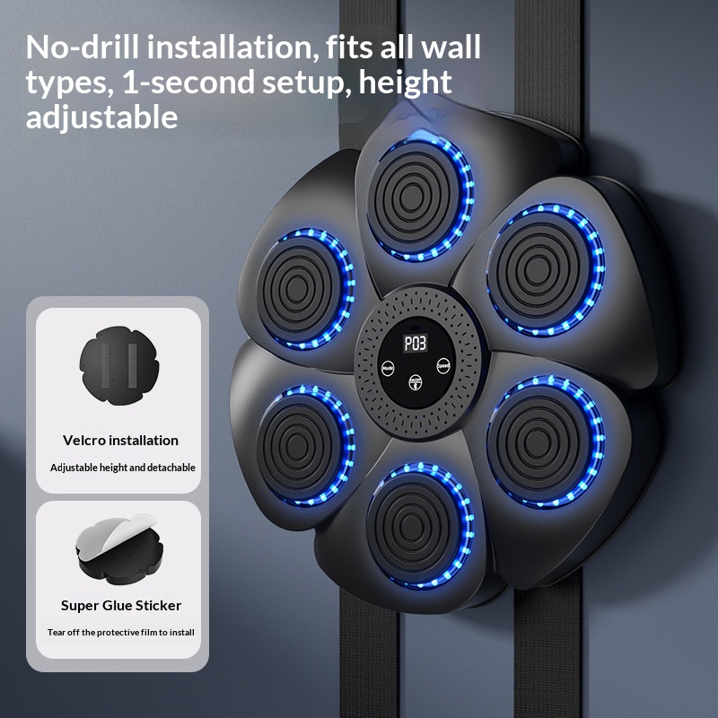 Alat Pelatih Tinju Musik LED P - Smart Home Trainer ulasan dan harga