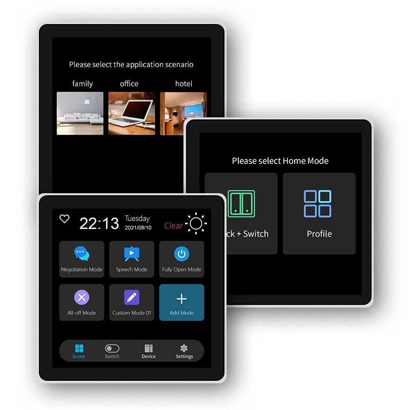 FUERS Layar Sentuh 4 Inci Sake - Smart Home Monitoring ulasan dan harga